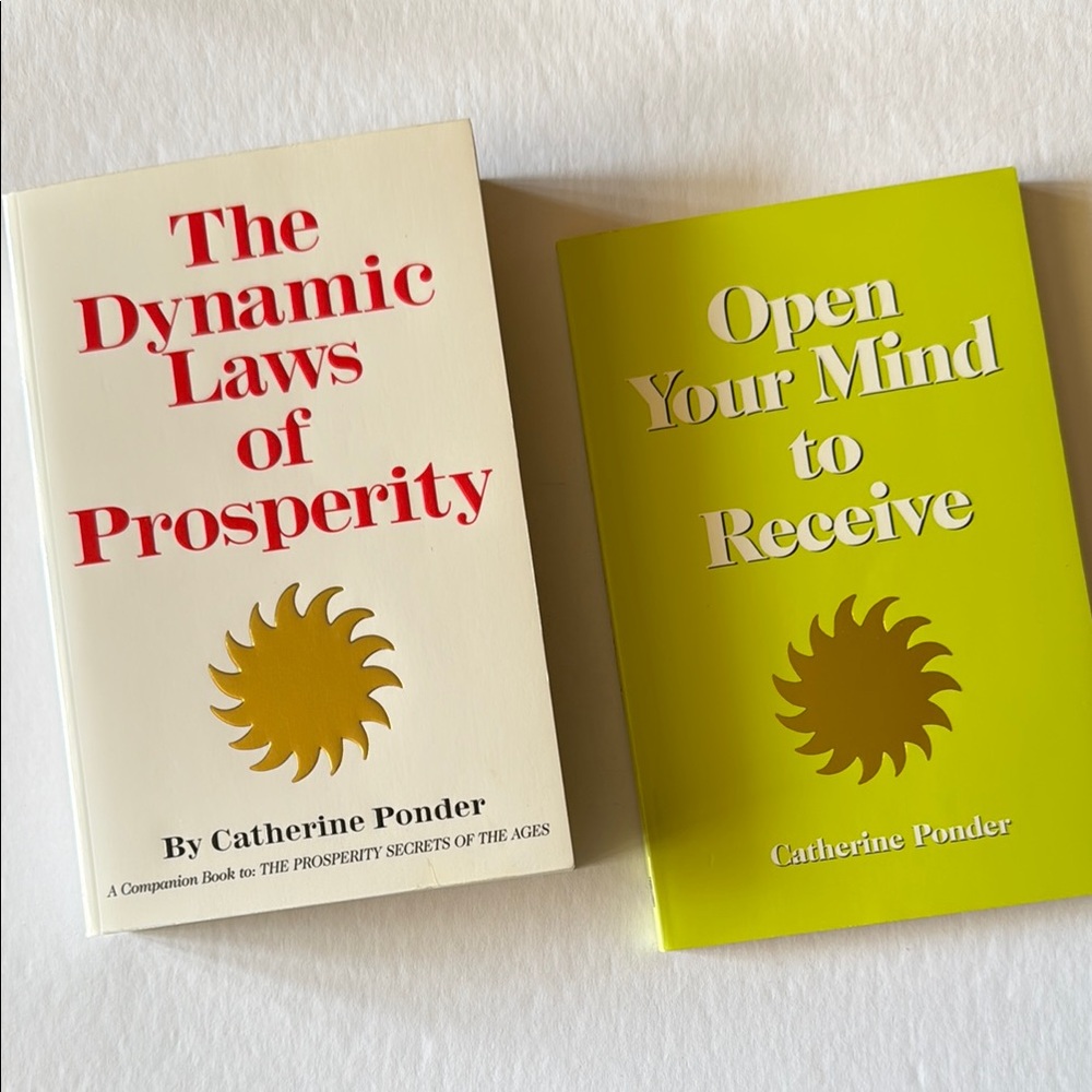 2 BOOKS “'The Dynamic Laws of Prosperity' & 'Open Your Mind to Receive”